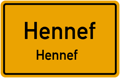 Straßenverzeichnis Hennef Hennef