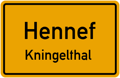 Straßenverzeichnis Hennef Kningelthal