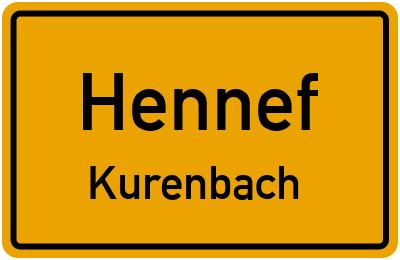 Straßenverzeichnis Hennef Kurenbach