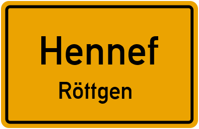 Straßenverzeichnis Hennef Röttgen