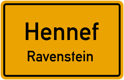 Straßenverzeichnis Hennef Ravenstein