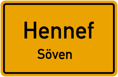 Straßenverzeichnis Hennef Söven