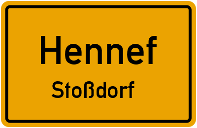 Straßenverzeichnis Hennef Stoßdorf