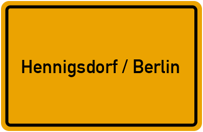 Branchenbuch Hennigsdorf / Berlin, Brandenburg