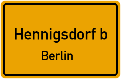Branchenbuch Hennigsdorf b. Berlin, Brandenburg