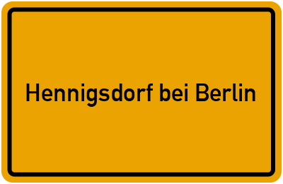 Branchenbuch Hennigsdorf bei Berlin, Brandenburg