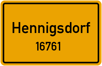 16761 Hennigsdorf