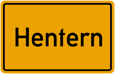 Branchenbuch Hentern, Rheinland-Pfalz