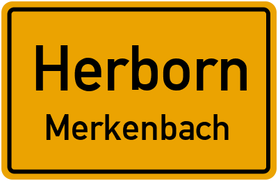Straßenverzeichnis Herborn Merkenbach
