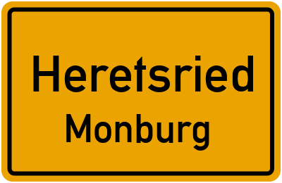 Straßenverzeichnis Heretsried Monburg