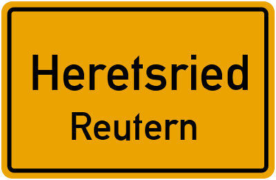 Straßenverzeichnis Heretsried Reutern