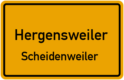 Straßenverzeichnis Hergensweiler Scheidenweiler