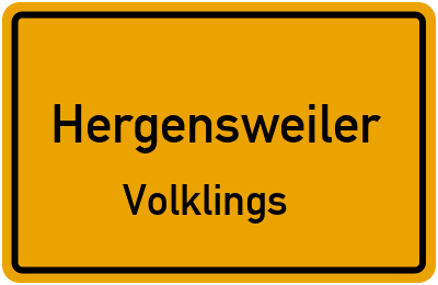 Straßenverzeichnis Hergensweiler Volklings