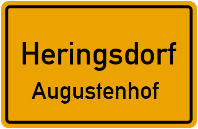 Straßenverzeichnis Heringsdorf Augustenhof