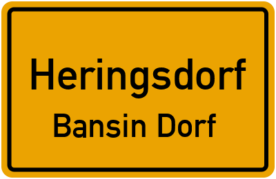 Straßenverzeichnis Heringsdorf Bansin Dorf
