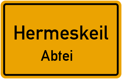 Straßenverzeichnis Hermeskeil Abtei