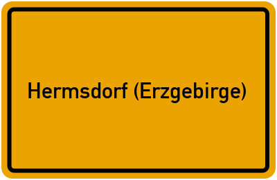 Hermsdorf (Erzgebirge) in Sachsen