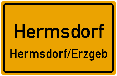 Straßenverzeichnis Hermsdorf Hermsdorf/Erzgeb.