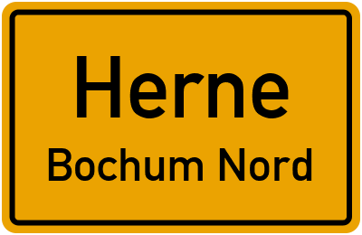Straßenverzeichnis Herne Bochum Nord