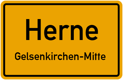 Straßenverzeichnis Herne Gelsenkirchen-Mitte