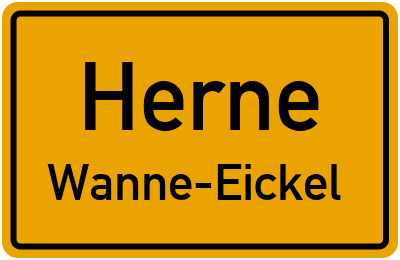 Straßenverzeichnis Herne Wanne-Eickel
