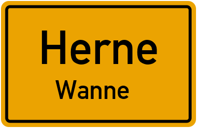 Straßenverzeichnis Herne Wanne