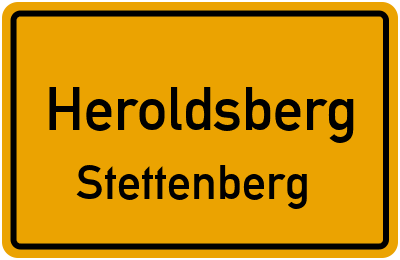 Straßenverzeichnis Heroldsberg Stettenberg