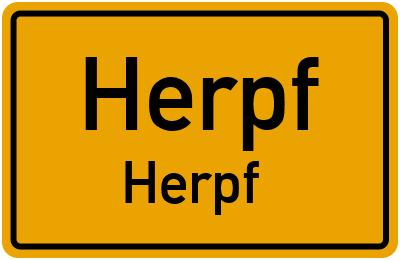 Straßenverzeichnis Herpf Herpf