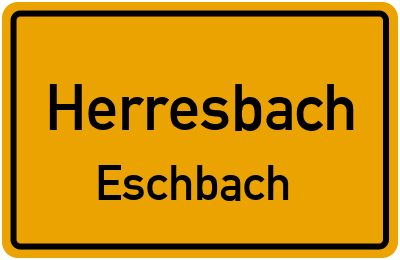 Straßenverzeichnis Herresbach Eschbach