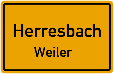 Straßenverzeichnis Herresbach Weiler
