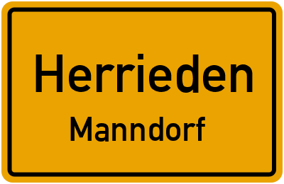 Straßenverzeichnis Herrieden Manndorf