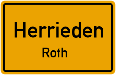 Straßenverzeichnis Herrieden Roth