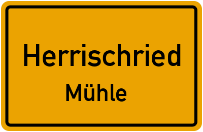 Straßenverzeichnis Herrischried Mühle