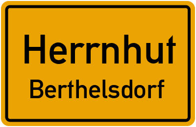 Straßenverzeichnis Herrnhut Berthelsdorf