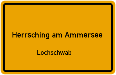 Straßenverzeichnis Herrsching am Ammersee Lochschwab