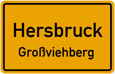 Straßenverzeichnis Hersbruck Großviehberg