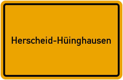 Branchenbuch Herscheid-Hüinghausen, Nordrhein-Westfalen