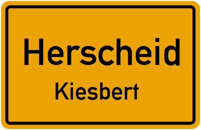 Straßenverzeichnis Herscheid Kiesbert