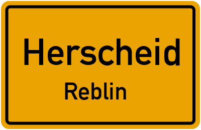 Straßenverzeichnis Herscheid Reblin
