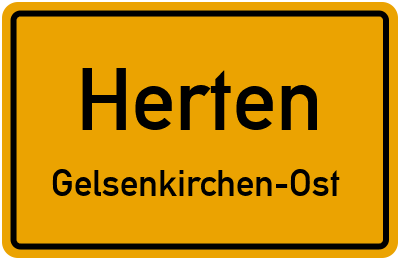 Straßenverzeichnis Herten Gelsenkirchen-Ost