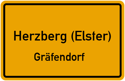 Straßenverzeichnis Herzberg (Elster) Gräfendorf