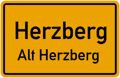 Straßenverzeichnis Herzberg Alt Herzberg