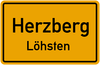 Straßenverzeichnis Herzberg Löhsten