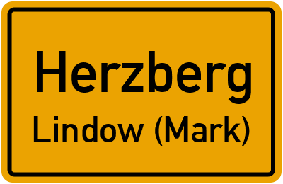 Straßenverzeichnis Herzberg Lindow (Mark)