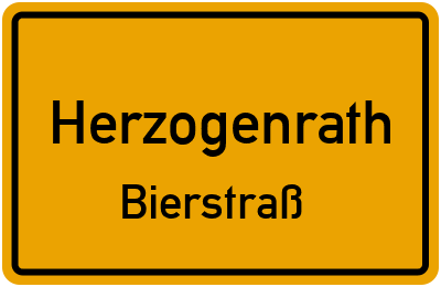 Straßenverzeichnis Herzogenrath Bierstraß