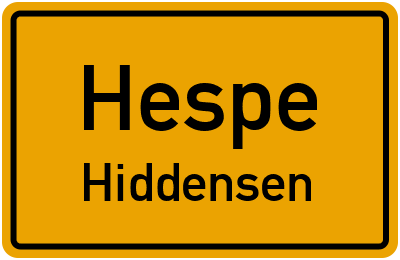 Straßenverzeichnis Hespe Hiddensen
