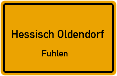 Straßenverzeichnis Hessisch Oldendorf Fuhlen