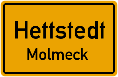 Straßenverzeichnis Hettstedt Molmeck