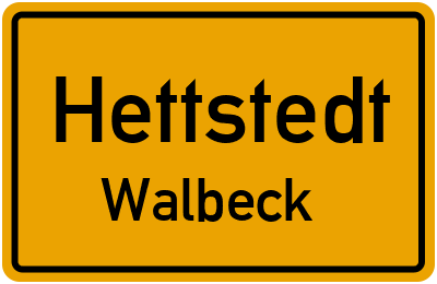 Straßenverzeichnis Hettstedt Walbeck