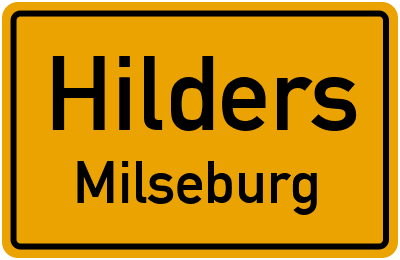 Straßenverzeichnis Hilders Milseburg